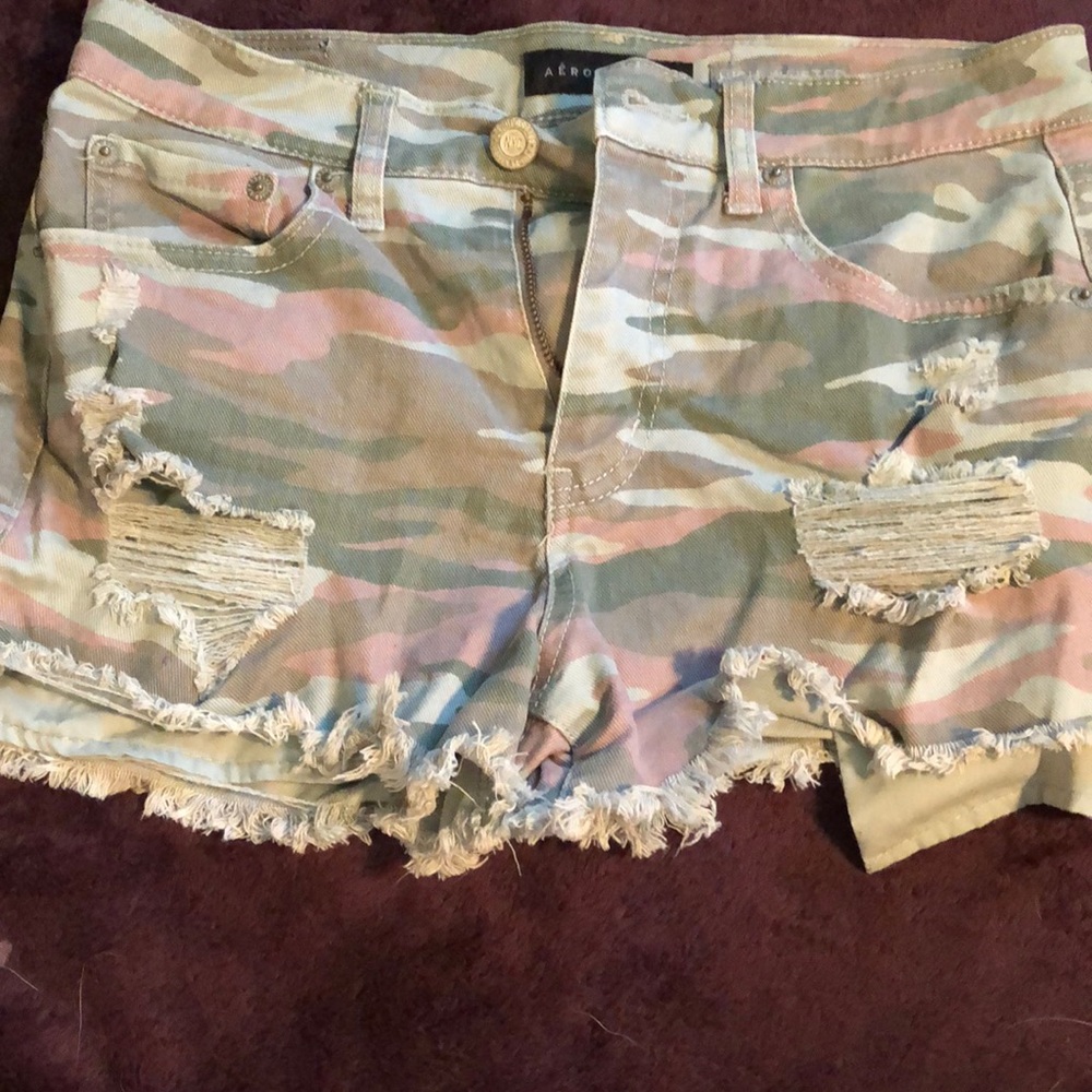 aeropostale jean shorts